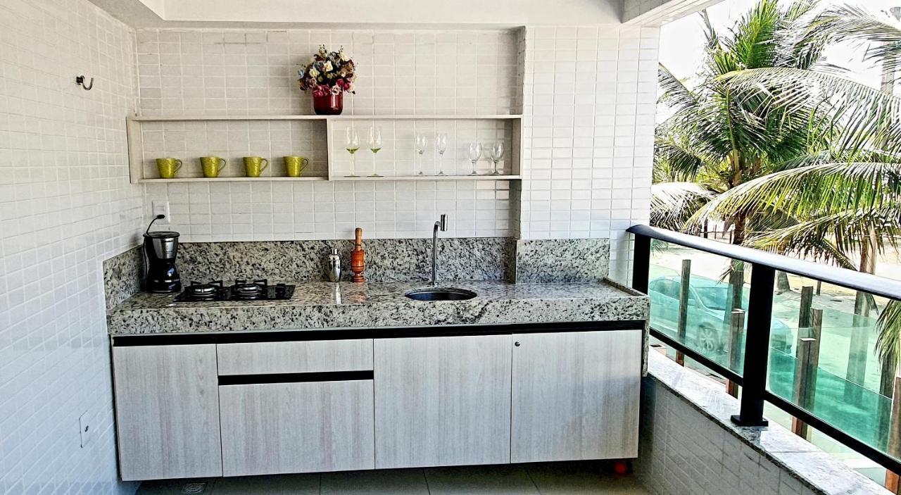 Tabatinga Residence Flat Beira Mar Conde  Exteriör bild