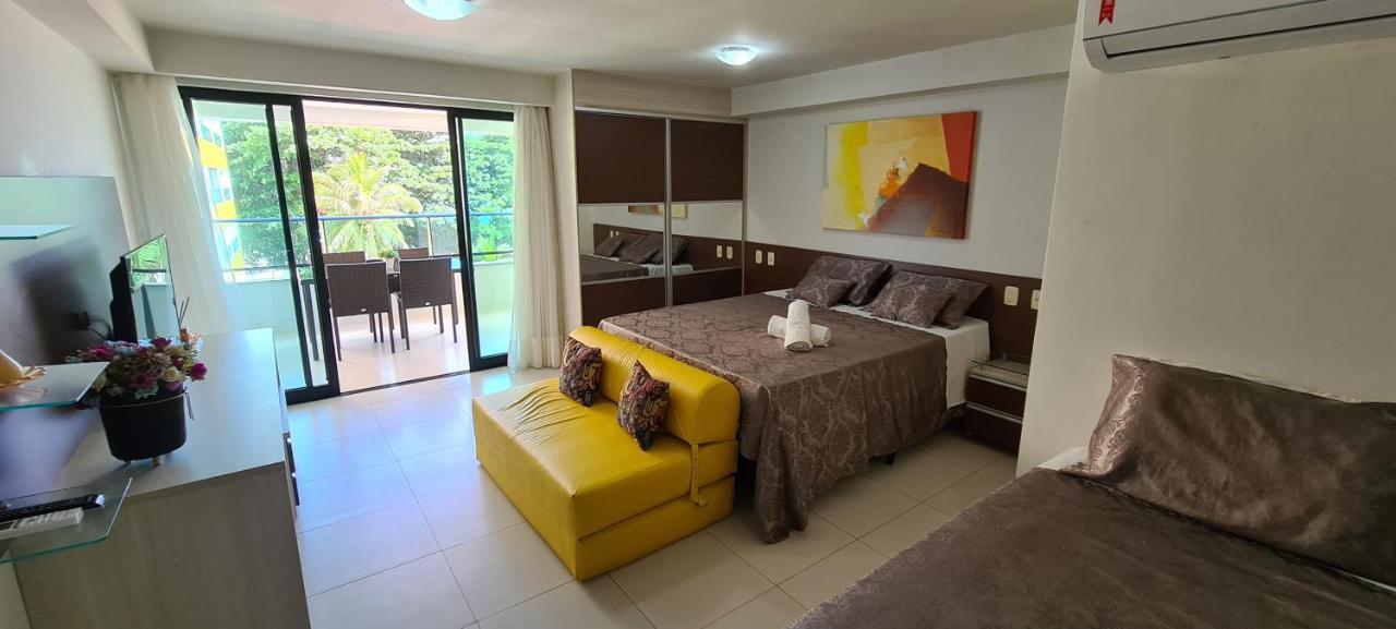 Tabatinga Residence Flat Beira Mar Conde  Exteriör bild