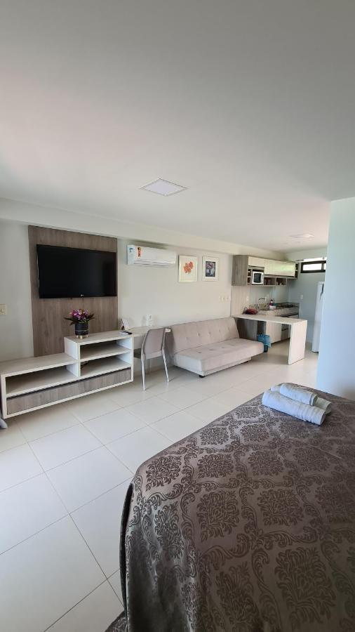 Tabatinga Residence Flat Beira Mar Conde  Exteriör bild